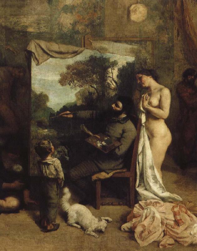 Gustave Courbet ateljen